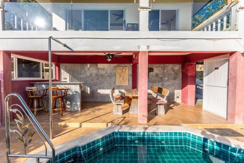 Karon 2 Bedroom Oceanfront With Pool V79 エクステリア 写真